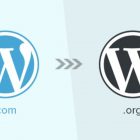 What is the difference between WordPress.com and WordPress.org?